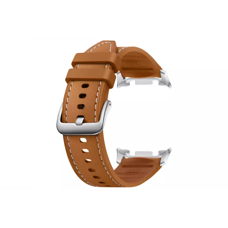 Hybrid dirželis Samsung Galaxy Watch8 S/M/L, spalva Carmel