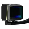 XPG LEVANTE II 360 Black, viskas viename skysčio aušintuvas, 12 cm, juodas