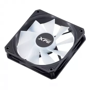 XPG VENTO R 120 ARGB PWM Juodas, ventiliatorius, 12 cm, 300 RPM, 1600 RPM, juodas