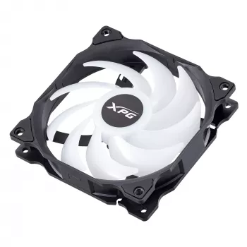 XPG VENTO 120 ARGB PWM Juodas, Ventiliatorius, 12 cm, 300 RPM, 1850 RPM, Juodas
