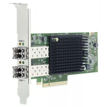 Lenovo 4XC7A76525 ThinkSystem Emulex LPe35002 V2 Fibre Channel HBA plokštė serveriui, 2 prievadai po 32 Gb (32000 Mbit/s), PCIe 4.0 x8, SFP+, žemo profilio, vidinė
