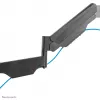 Neomounts TV sieninis laikiklis WL70-550BL12 23-42 coliai 30 kg juodas