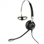 Jabra BIZ 2400 II Mono IP, 3-in-1, laidinis, biurui/skambučių centrui, 54 g, ausinės, juodos, sidabrinės