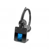 HP Poly Savi 8420 Office Stereo DECT 1880-1900 MHz belaidė ausinė, biurui / skambučių centrui, 160 g, juoda