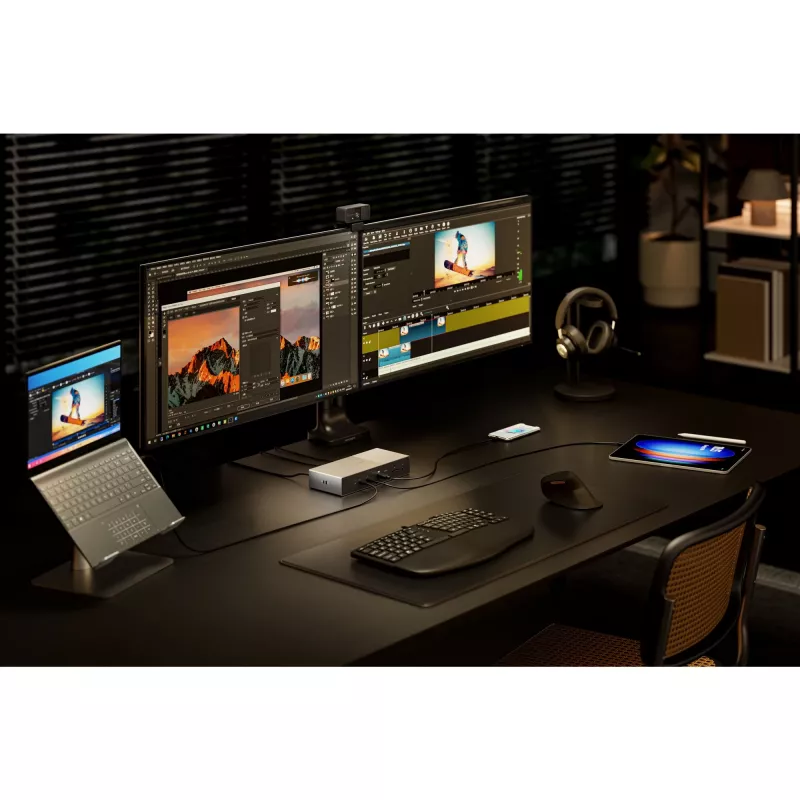 Kensington SD5000T5 EQ Thunderbolt 5 Triple 4K Dock su 140W PD - Windows/macOS