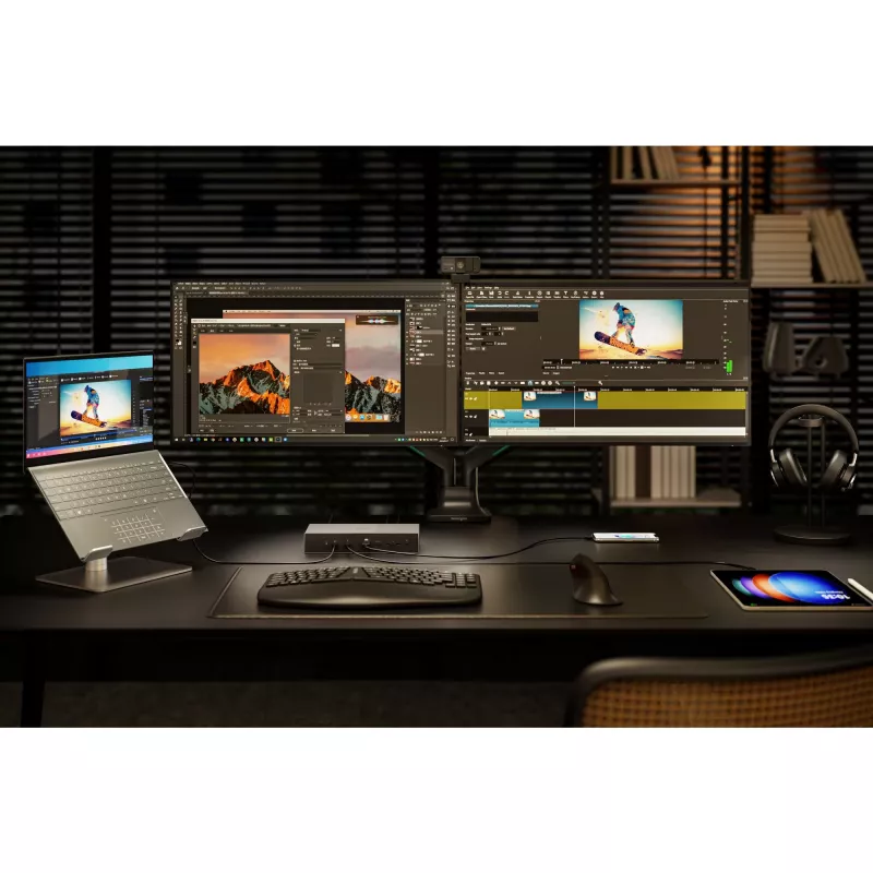Kensington SD5000T5 EQ Thunderbolt 5 Triple 4K Dock su 140W PD - Windows/macOS