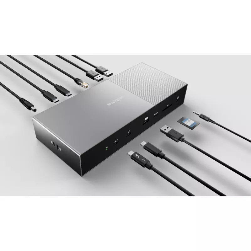 Kensington SD5000T5 EQ Thunderbolt 5 Triple 4K Dock su 140W PD - Windows/macOS
