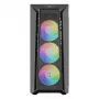 COOLER MASTER MasterBox Lite 520 Mesh Midi Tower juodas korpusas