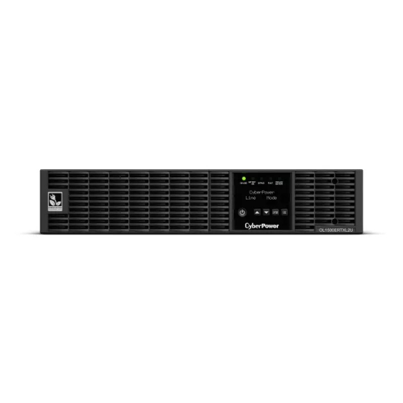 Nepertraukiamo maitinimo šaltinis CyberPower OL1500ERTXL2U, dvigubos konversijos (Online), 1.5 kVA / 1350 W, 8 lizdų