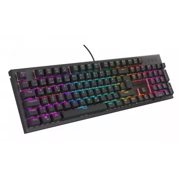 GENESIS NKG-2179 klaviatūra, žaidimų, USB, QWERTZ, vokiškas išdėstymas, juoda