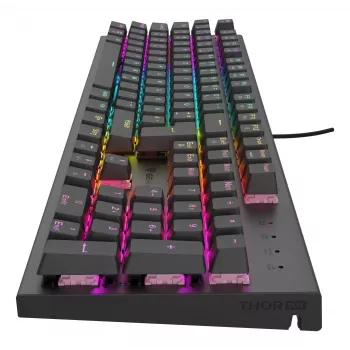 GENESIS NKG-2179 klaviatūra, žaidimų, USB, QWERTZ, vokiškas išdėstymas, juoda