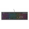 GENESIS NKG-2179 klaviatūra, žaidimų, USB, QWERTZ, vokiškas išdėstymas, juoda