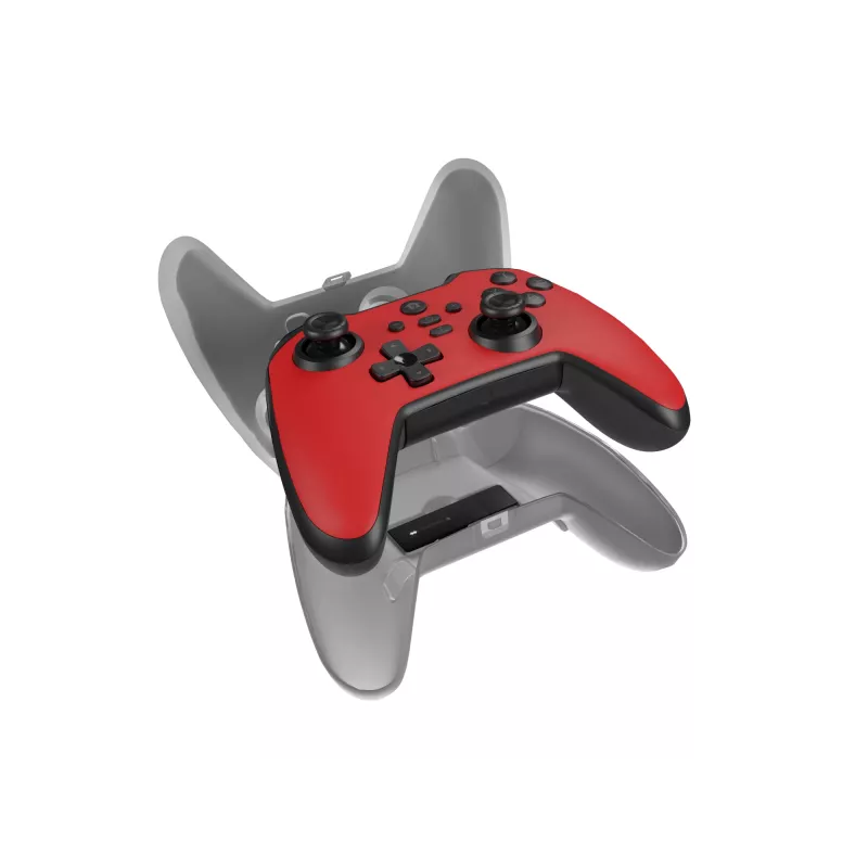Belaidis žaidimų pultas GENESIS Mangan 400 Raudonas, Android, MAC, Nintendo Switch, PC, iOS