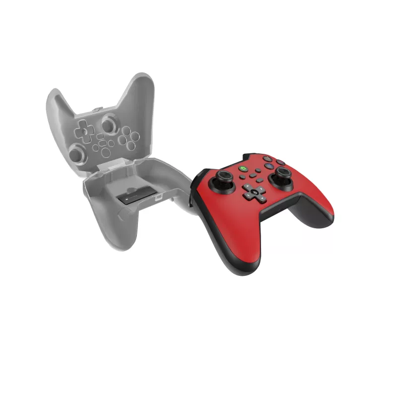 Belaidis žaidimų pultas GENESIS Mangan 400 Raudonas, Android, MAC, Nintendo Switch, PC, iOS