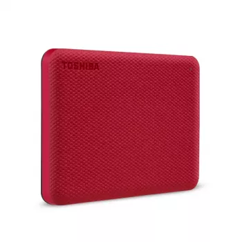 Toshiba Canvio Advanced 1TB USB 3.2 Gen 1 išorinis kietasis diskas, raudonas