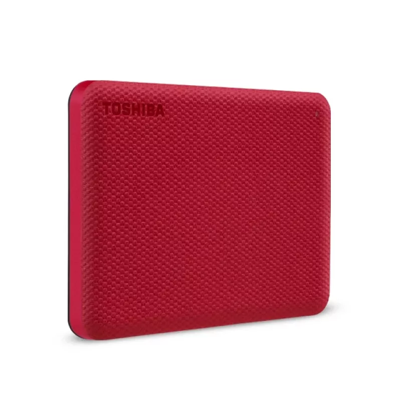Toshiba Canvio Advanced 1TB USB 3.2 Gen 1 išorinis kietasis diskas, raudonas