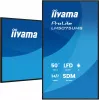 iiyama LH5075UHS-B2AG vaizdo sienelė 125,7 cm (49,5 col.) LCD Wi-Fi 500 cd/m² 4K Ultra HD juoda su įmontuotu procesoriumi Android 24/7