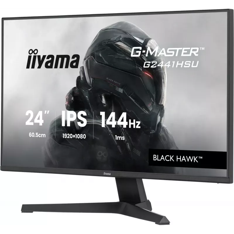 Monitorius IIYAMA G2441HSU 23.8 colio IPS 1920x1080 144Hz 1ms MPRT, FreeSync, garsiakalbiai, USB šakotuvas, VESA