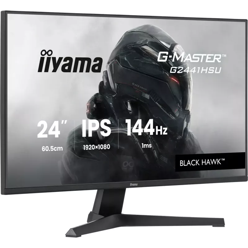 Monitorius IIYAMA G2441HSU 23.8 colio IPS 1920x1080 144Hz 1ms MPRT, FreeSync, garsiakalbiai, USB šakotuvas, VESA