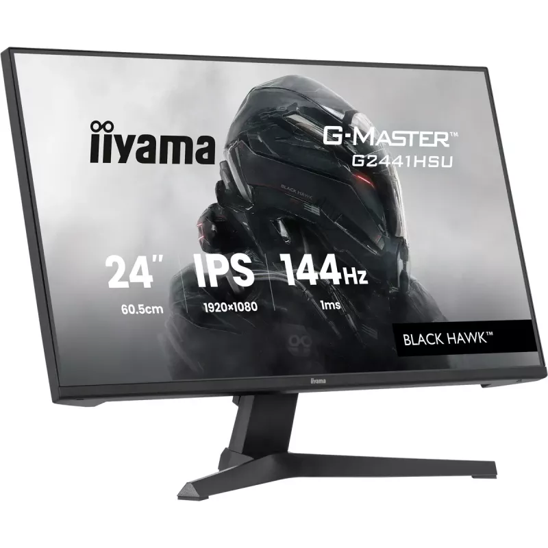 Monitorius IIYAMA G2441HSU 23.8 colio IPS 1920x1080 144Hz 1ms MPRT, FreeSync, garsiakalbiai, USB šakotuvas, VESA