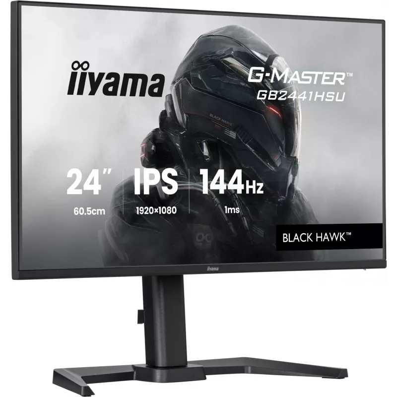 iiyama G-MASTER GB2441HSU-B1 kompiuterio monitorius 60,5 cm (23,8 colio) 1920 x 1080 pikselių Full HD LED juodas