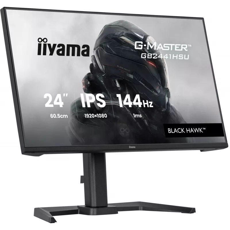 iiyama G-MASTER GB2441HSU-B1 kompiuterio monitorius 60,5 cm (23,8 colio) 1920 x 1080 pikselių Full HD LED juodas