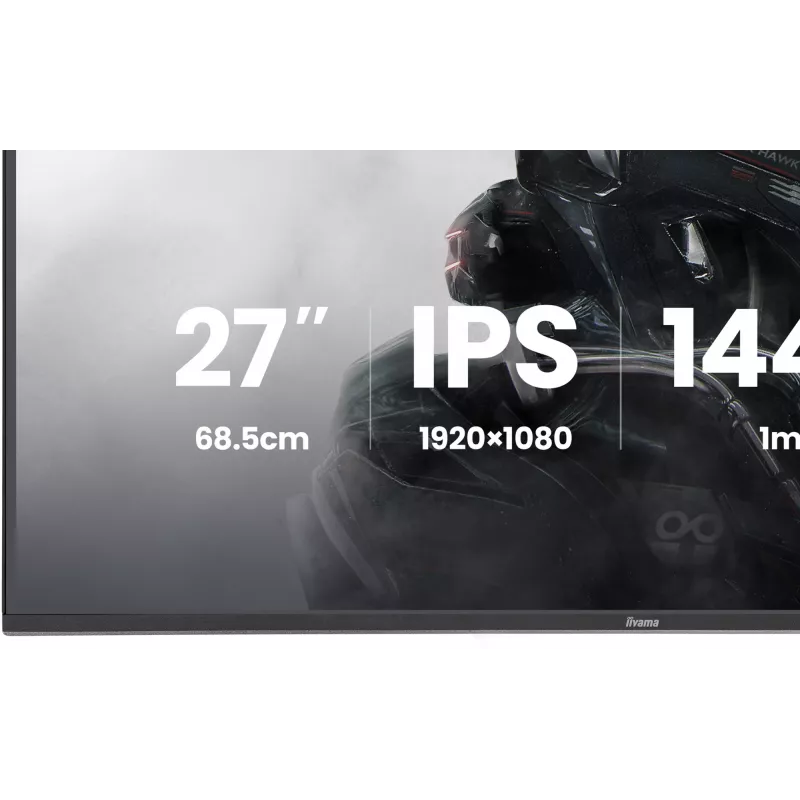 Monitorius iiyama G-MASTER GB2741HSU-B1 27 colių Full HD LED juodas