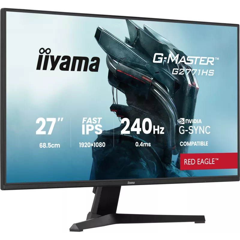 Monitorius iiyama G-MASTER G2771HS-B1 68,6 cm (27 colių) Full HD 1920x1080 juodas