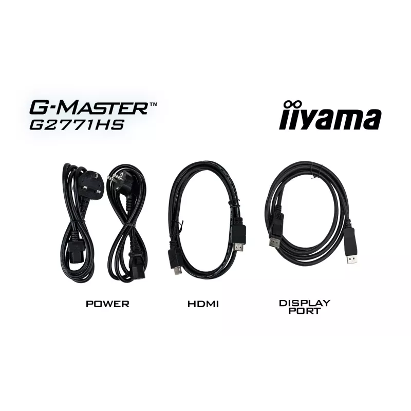 Monitorius iiyama G-MASTER G2771HS-B1 68,6 cm (27 colių) Full HD 1920x1080 juodas