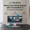LG 40U990A-W monitorius 101,6 cm (40 col.) 5120 x 2160 pikselių WUHD juodas