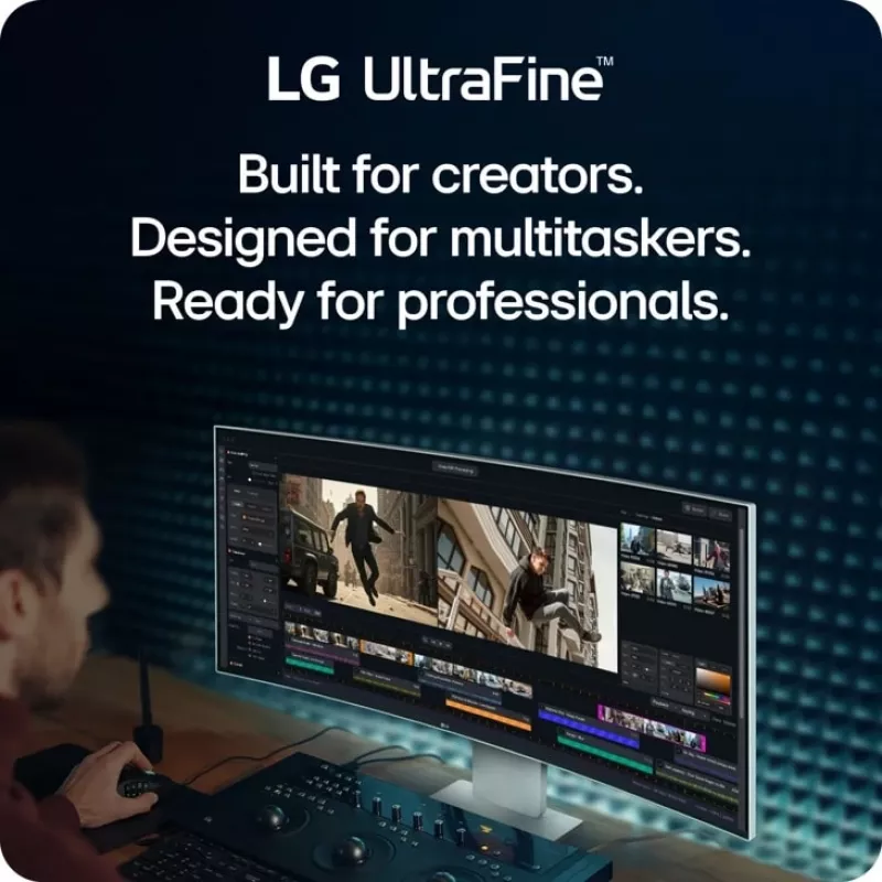 LG 40U990A-W monitorius 101,6 cm (40 col.) 5120 x 2160 pikselių WUHD juodas
