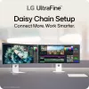 LG 40U990A-W monitorius 101,6 cm (40 col.) 5120 x 2160 pikselių WUHD juodas