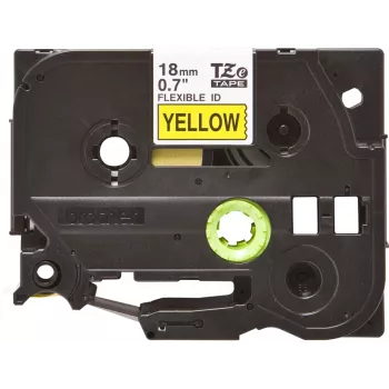 Brother TZE-FX641 etikečių juosta juoda ant geltonos TZ