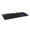 LOGITECH G915 X USB-A laidinė žemo profilio žaidimų klaviatūra, taktilinė, juoda, QWERTZ vokiškas išdėstymas