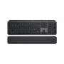 LOGITECH MX Keys S belaidė klaviatūra su delno atrama Graphite QWERTZ Suisse