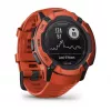 Sportinis laikrodis GARMIN Instinct 2X Solar – 50 mm polimerinis korpusas, saulės įkrovimas, GPS, 10 ATM, silikoninis dirželis