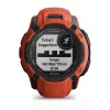 Sportinis laikrodis GARMIN Instinct 2X Solar – 50 mm polimerinis korpusas, saulės įkrovimas, GPS, 10 ATM, silikoninis dirželis
