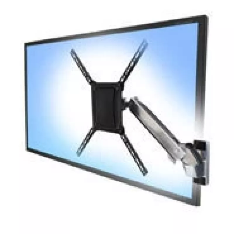 ERGOTRON Interactive Arm HD (poliruotas aliuminis) – judinamas TV laikiklis