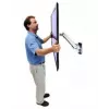 ERGOTRON Interactive Arm HD (poliruotas aliuminis) – judinamas TV laikiklis