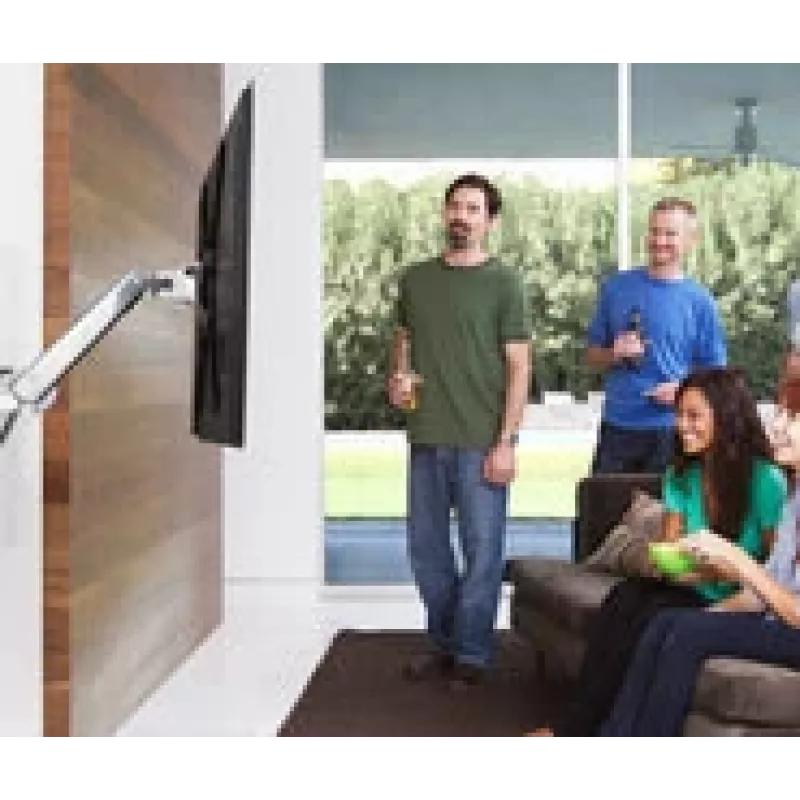ERGOTRON Interactive Arm HD (poliruotas aliuminis) – judinamas TV laikiklis