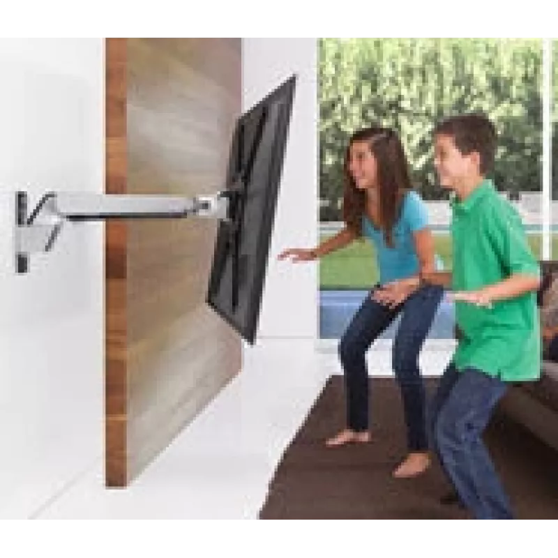 ERGOTRON Interactive Arm HD (poliruotas aliuminis) – judinamas TV laikiklis