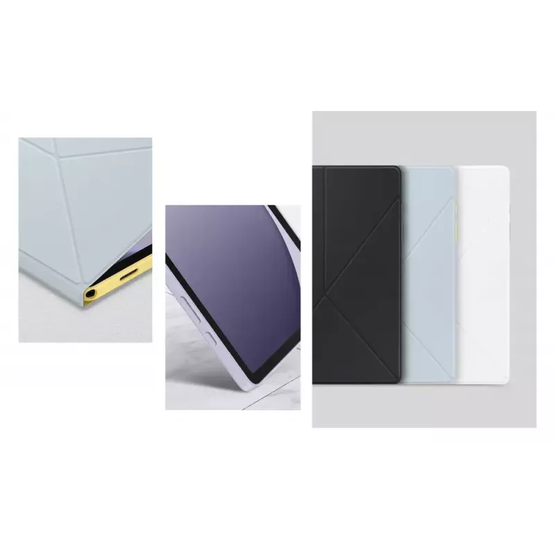 Folio dėklas Samsung EF-BX210TWEGWW, skirtas Galaxy Tab A9+ 11 colių, baltas