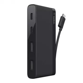 BELKIN USB-C 4 prievadų mini šakotuvas (2x Type-C ir 2x USB-A 3.1)