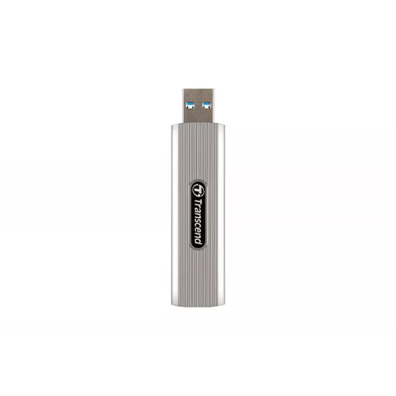 TRANSCEND SSD ESD320A nešiojamas diskas 512GB USB-A pilkai sidabrinis