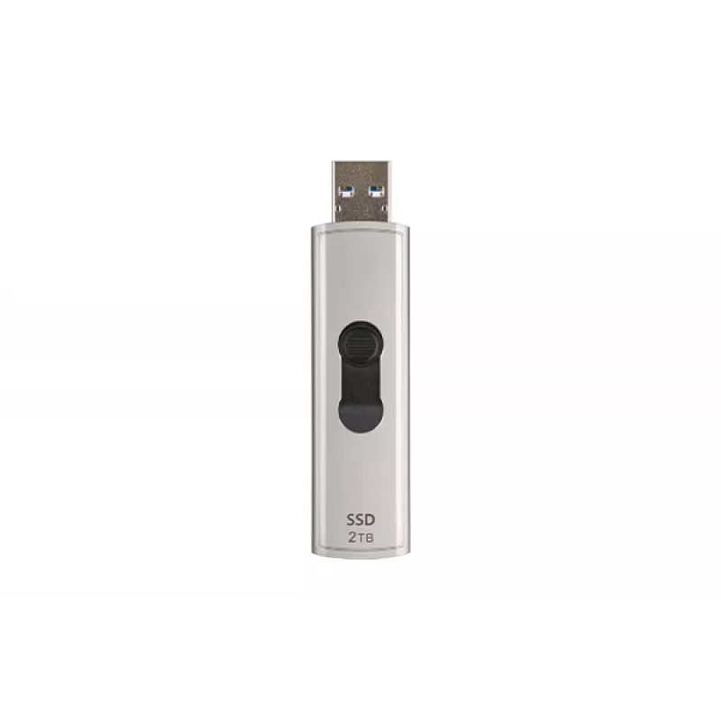 TRANSCEND SSD ESD320A nešiojamas diskas 512GB USB-A pilkai sidabrinis