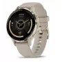 Garmin Venu 3S 010-02785-02 41 mm išmanusis laikrodis su dirželiu - prancūziška versija - pilka