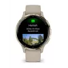 Garmin Venu 3S 010-02785-02 41 mm išmanusis laikrodis su dirželiu - prancūziška versija - pilka