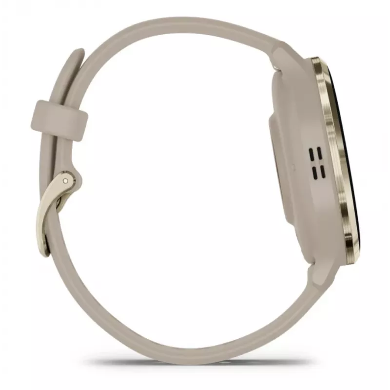 Garmin Venu 3S 010-02785-02 41 mm išmanusis laikrodis su dirželiu - prancūziška versija - pilka