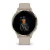 Garmin Venu 3S 010-02785-02 41 mm išmanusis laikrodis su dirželiu - prancūziška versija - pilka