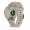 Garmin Venu 3S 010-02785-02 41 mm išmanusis laikrodis su dirželiu - prancūziška versija - pilka